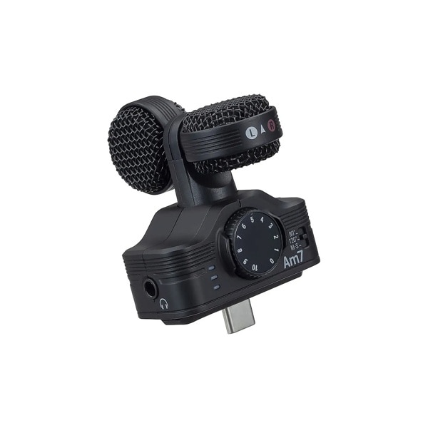 ZOOM(ズーム) Am7 Androidデバイス用Mid-Sideステレオマイク: カメラ