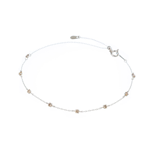 GSTV K18YG 越物 アコヤ真珠 無調色 フリーリング P 約4.0-5.0mm 8～17号