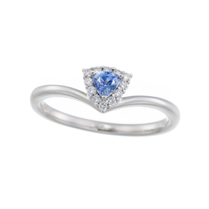 GSTV K18YG 越物 アコヤ真珠 無調色 フリーリング P 約4.0-5.0mm 8～17号