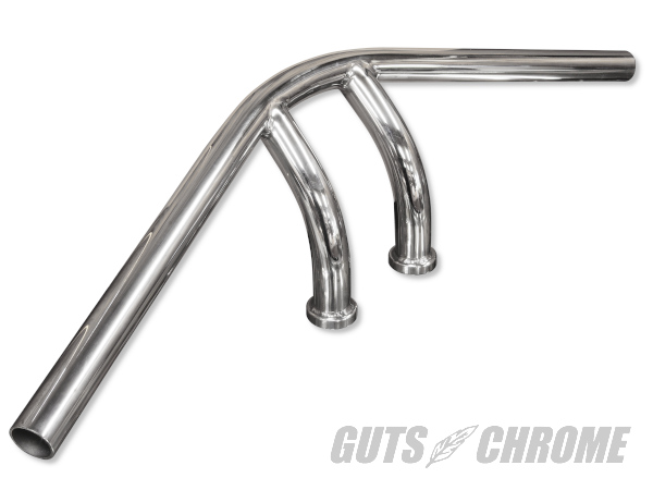 ▽ローリングバー ステンレスポリッシュ ヘコミ無し｜ハーレーパーツの