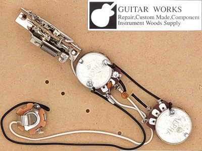 テレキャスター 配線済コントロールアッセンブリー ミリ規格 通販