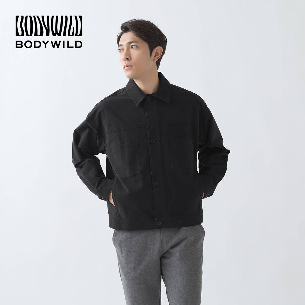 シャツジャケット】ヴィンテージコットン ストレッチ【送料無料