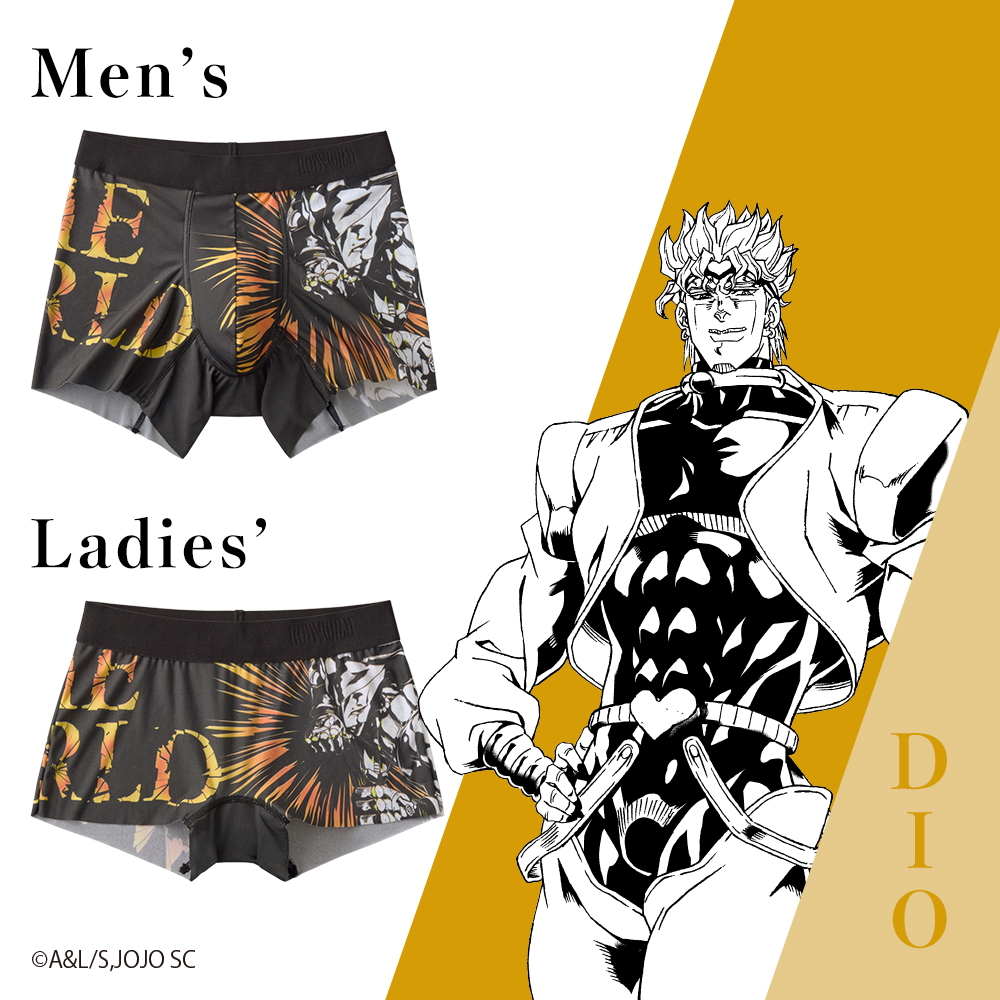 ジョジョの奇妙な冒険】レディース ボクサーパンツ BHV984EC-0001F