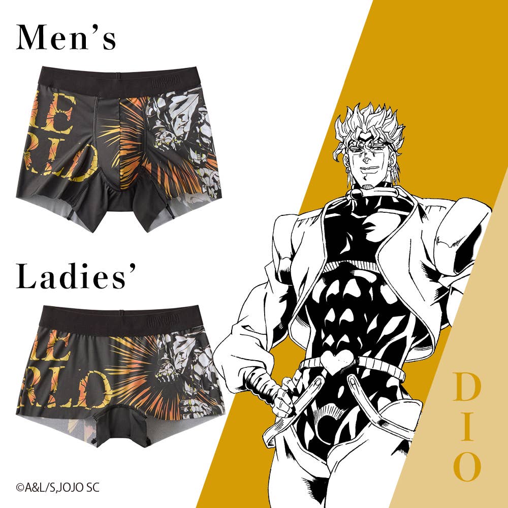 ジョジョの奇妙な冒険】メンズ ボクサーパンツ（前とじ） BWV984EC
