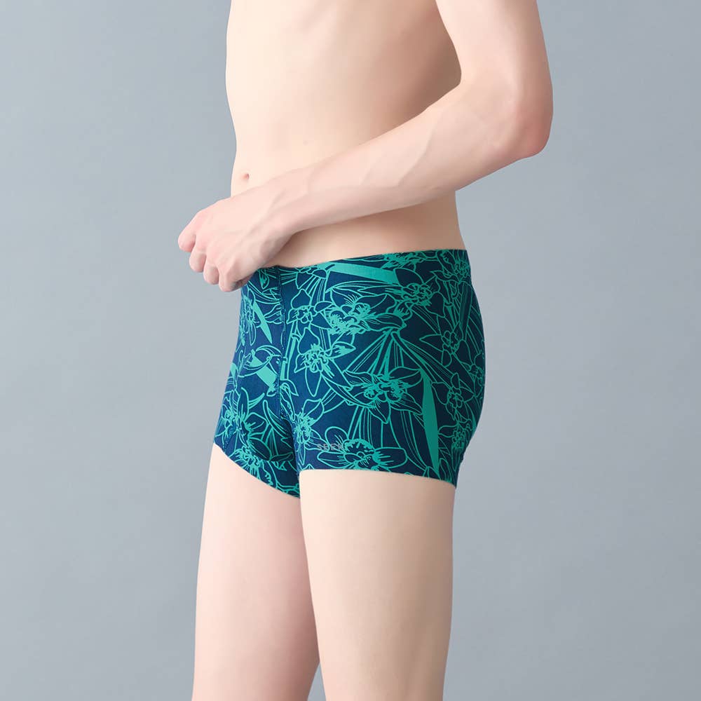 腰ゴムなし】エアーズボクサーパンツ（前とじ） EE6882C :メンズ