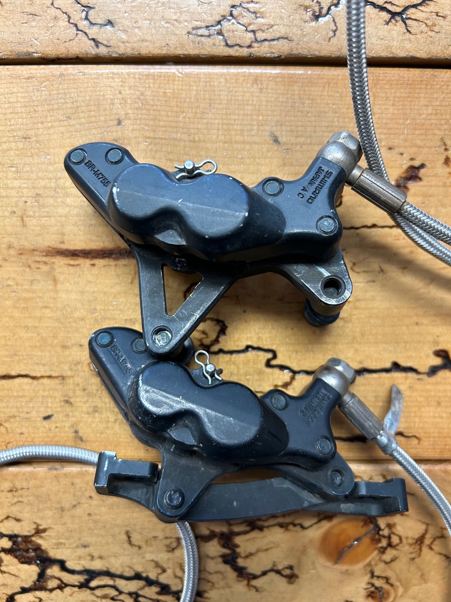 Shimano Deore M755 Hydraulic Disc Brake Set – Gringineer Cycles