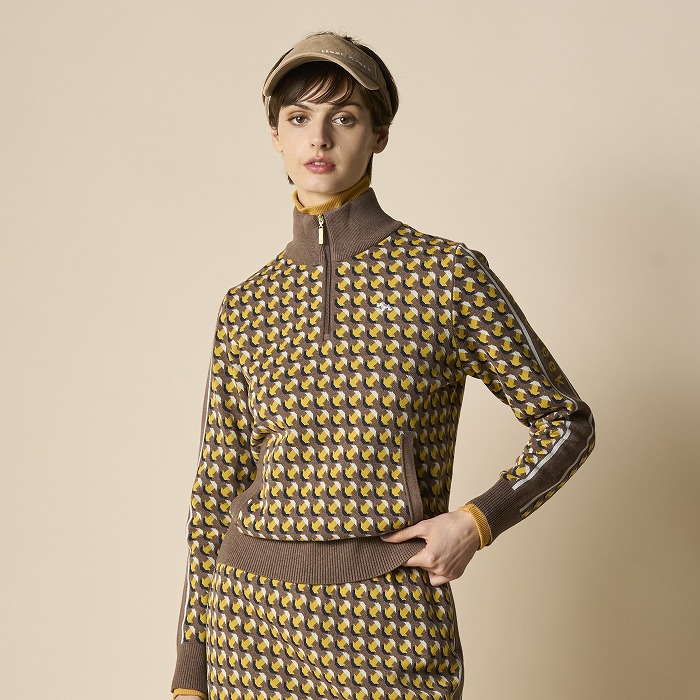 Heal Creek ヒールクリーク ハーフジップシャツ レディース サイズ40