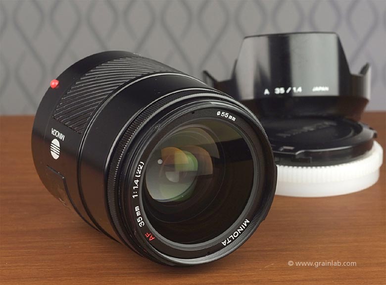 Minolta AF 35mm f/1.4 - Grainlab