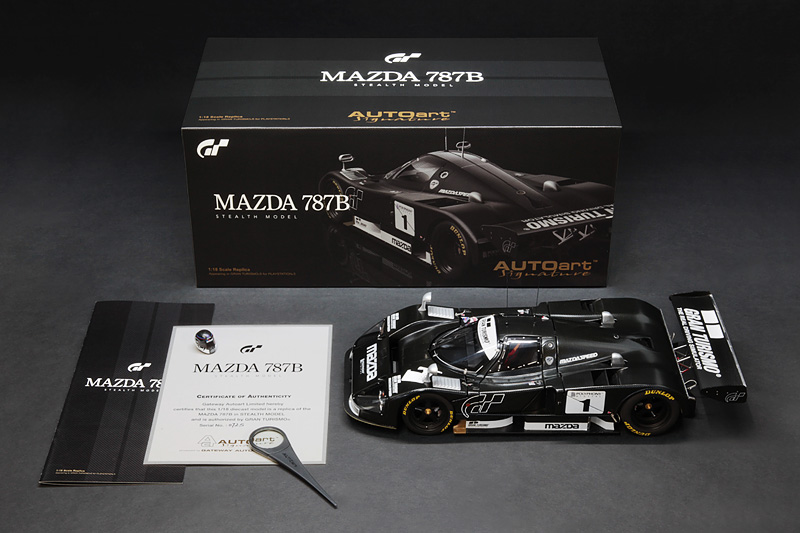 マツダ 787B ステルスモデル」のダイキャストモデルが発売