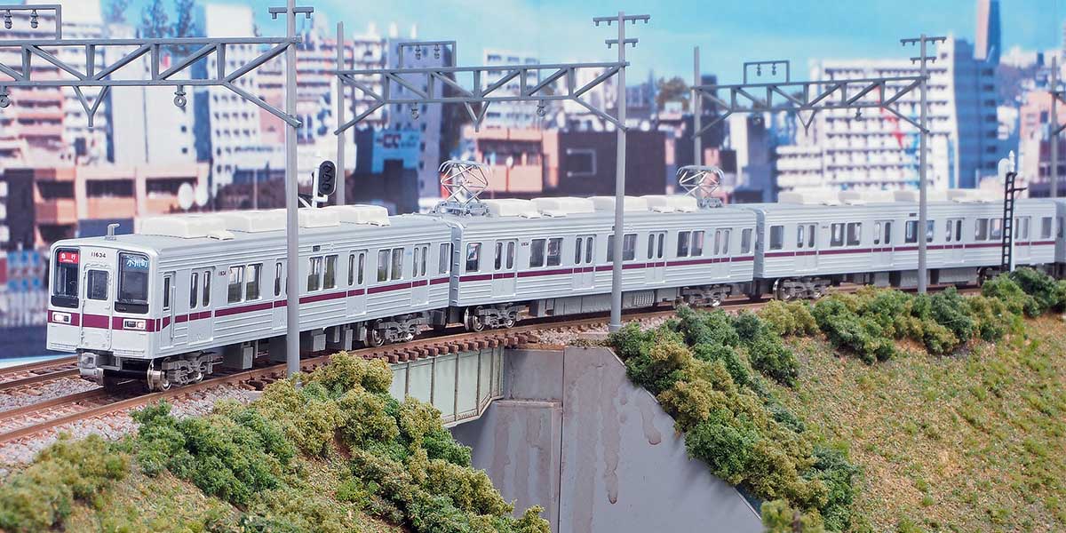 30021＞東武10030型 東上線 新ロゴマーク付き 基本6両編成セット（動力