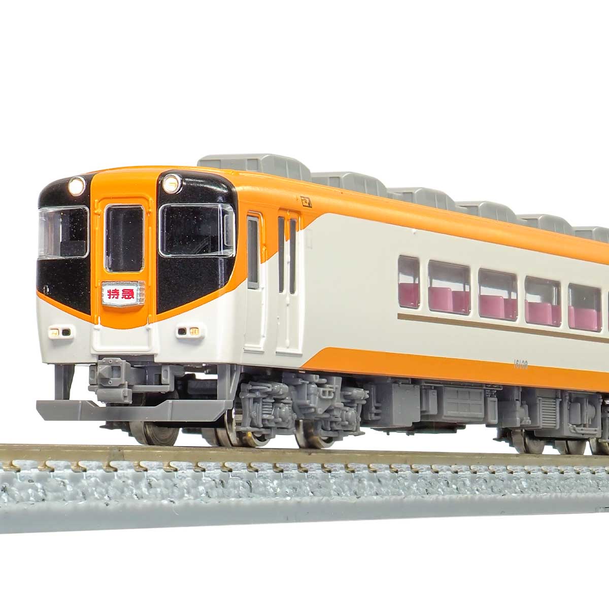 31646＞近鉄16000系（喫煙室付き・新塗装）先頭車4両編成セット（動力