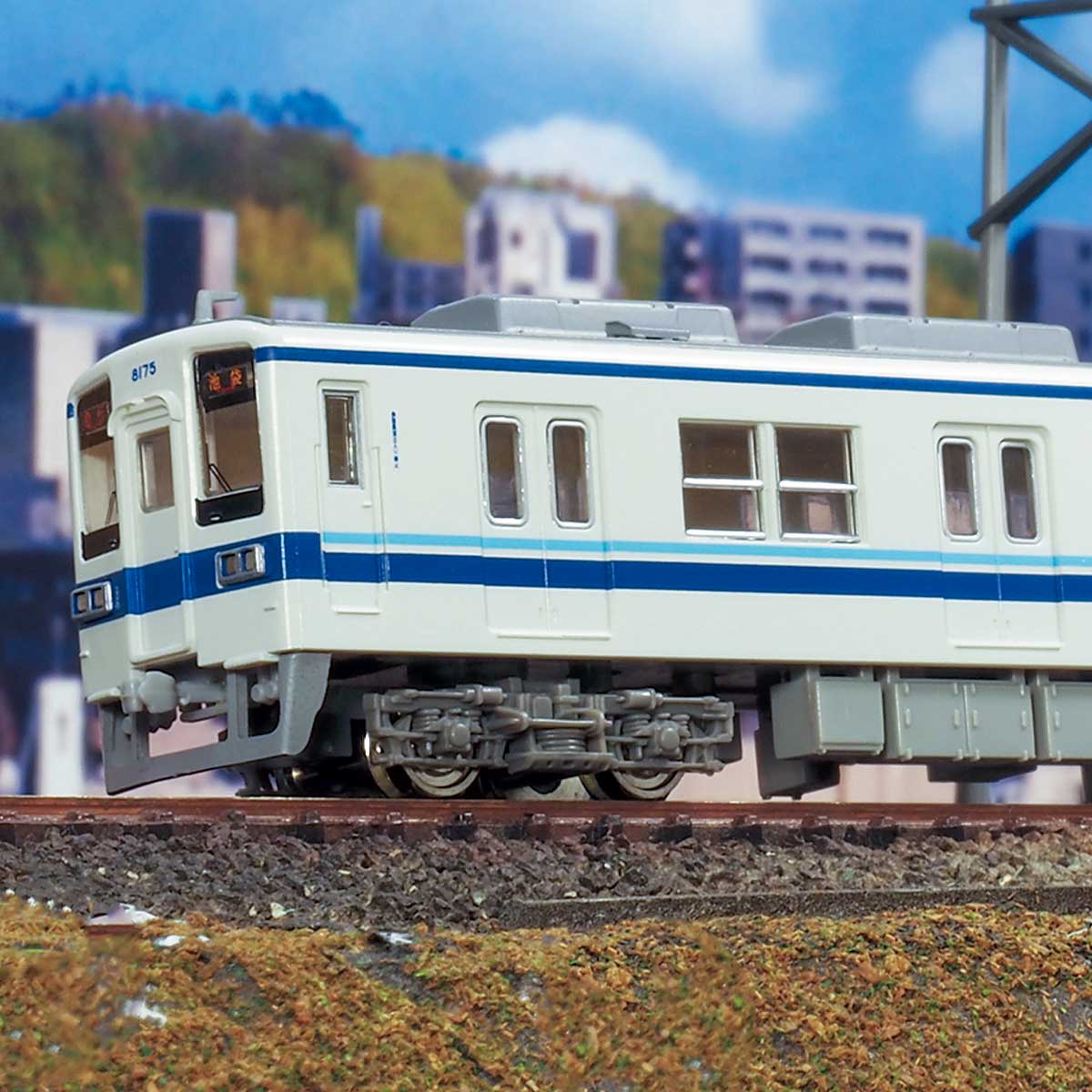 452A＞東武8000型（新前面）4両編成セット｜エコノミーキット｜Nゲージ