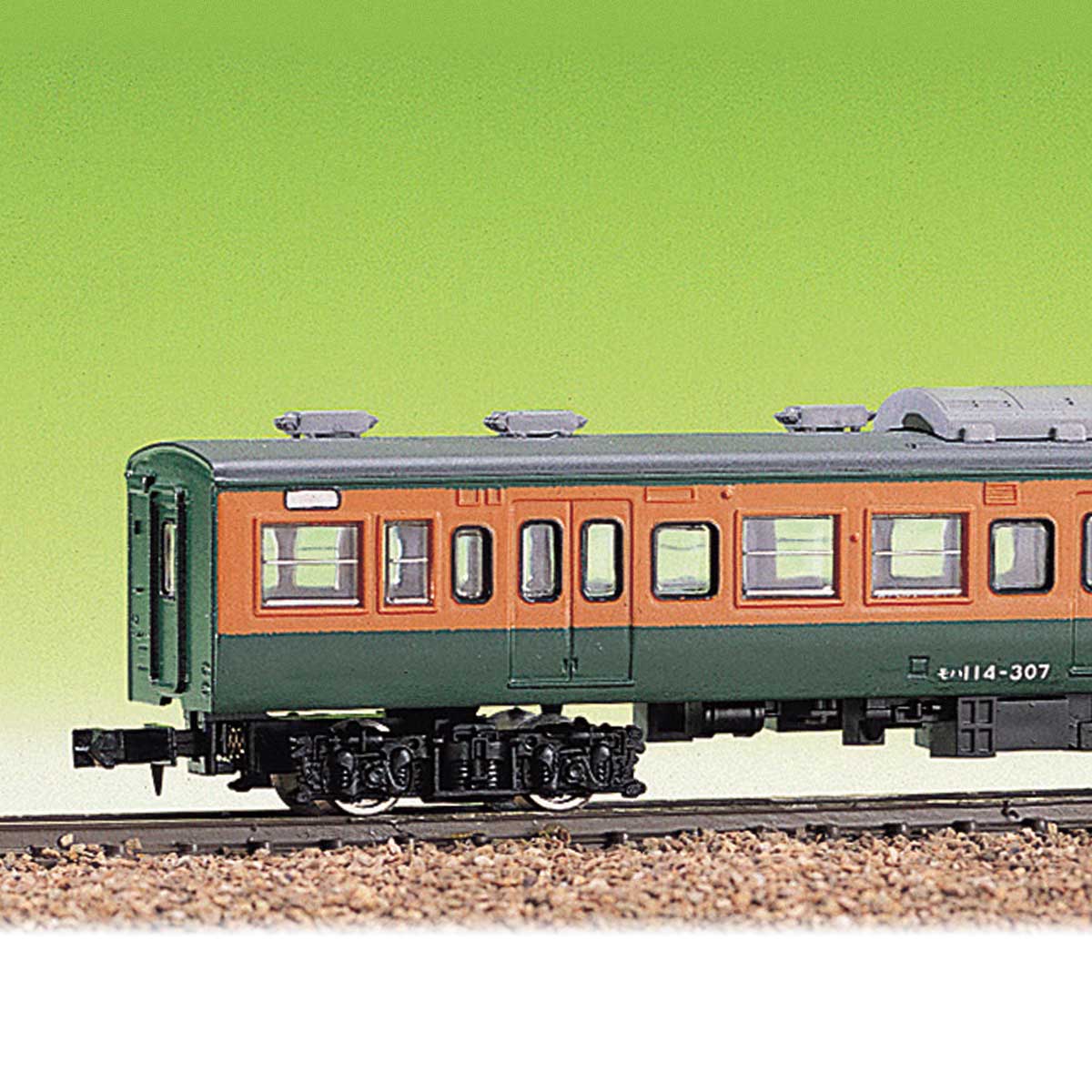 414-1＞JR113（115）系 量産冷房車 増結用中間車2両セット｜エコノミー