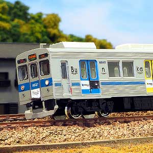 31507＞東急電鉄8500系（8615編成・黄色テープ付き）増結用中間車6両