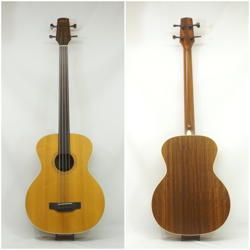 K. Yairi 【YB-2FL / フレットレス・アコースティック・ベース / K