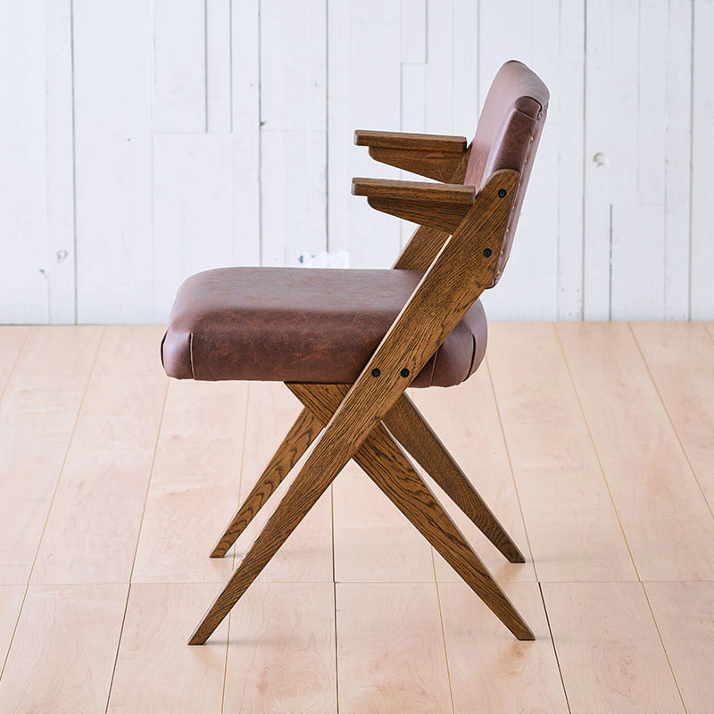 写場椅子 アーム付き ZETT アームチェア | DOUBLEDAY ONLINE SHOP