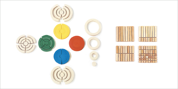 ケルンモザイク円弧・点線面・童具館