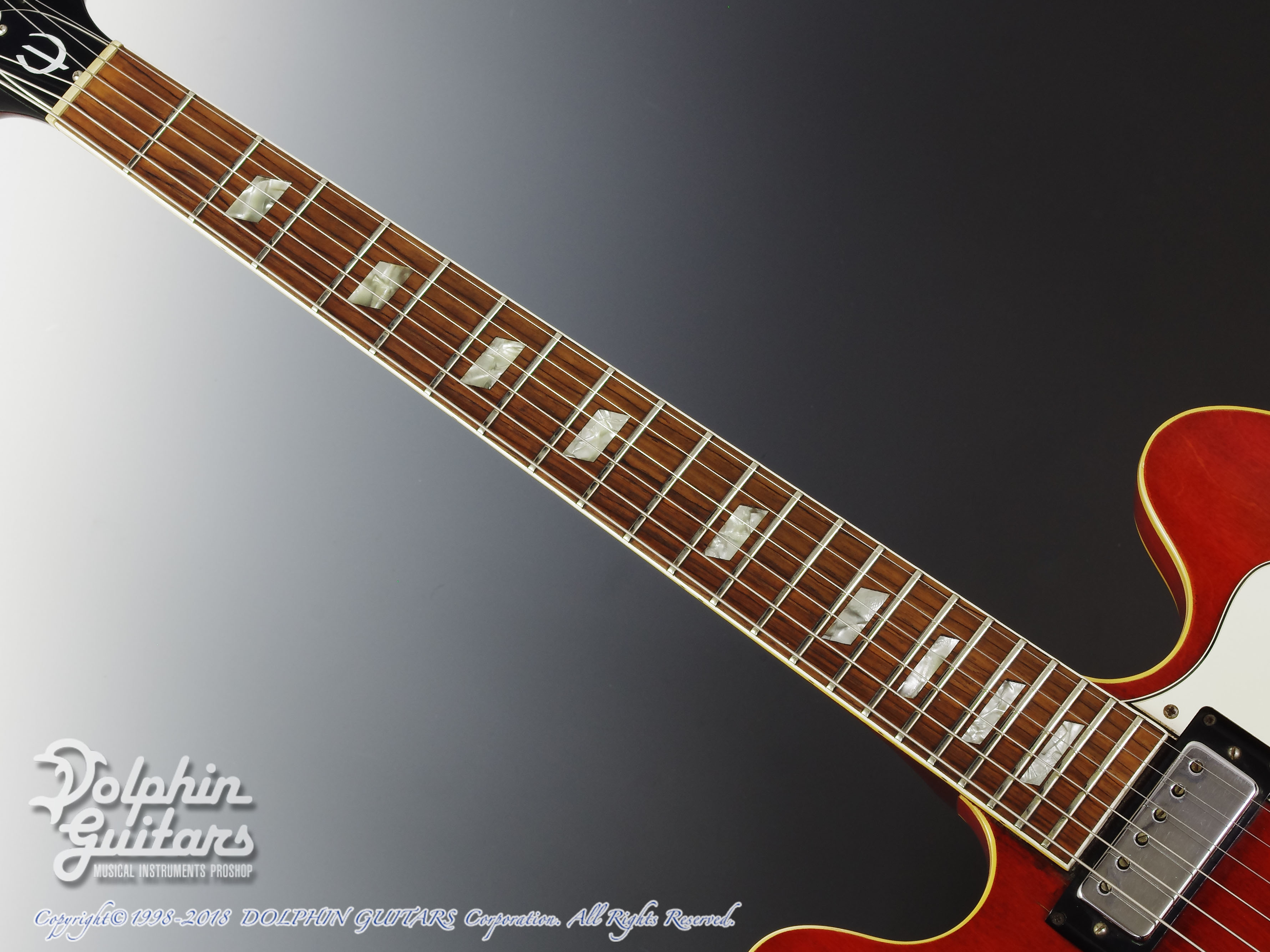 Epiphone E360TDC Riviera (Cherry)|ドルフィンギターズ