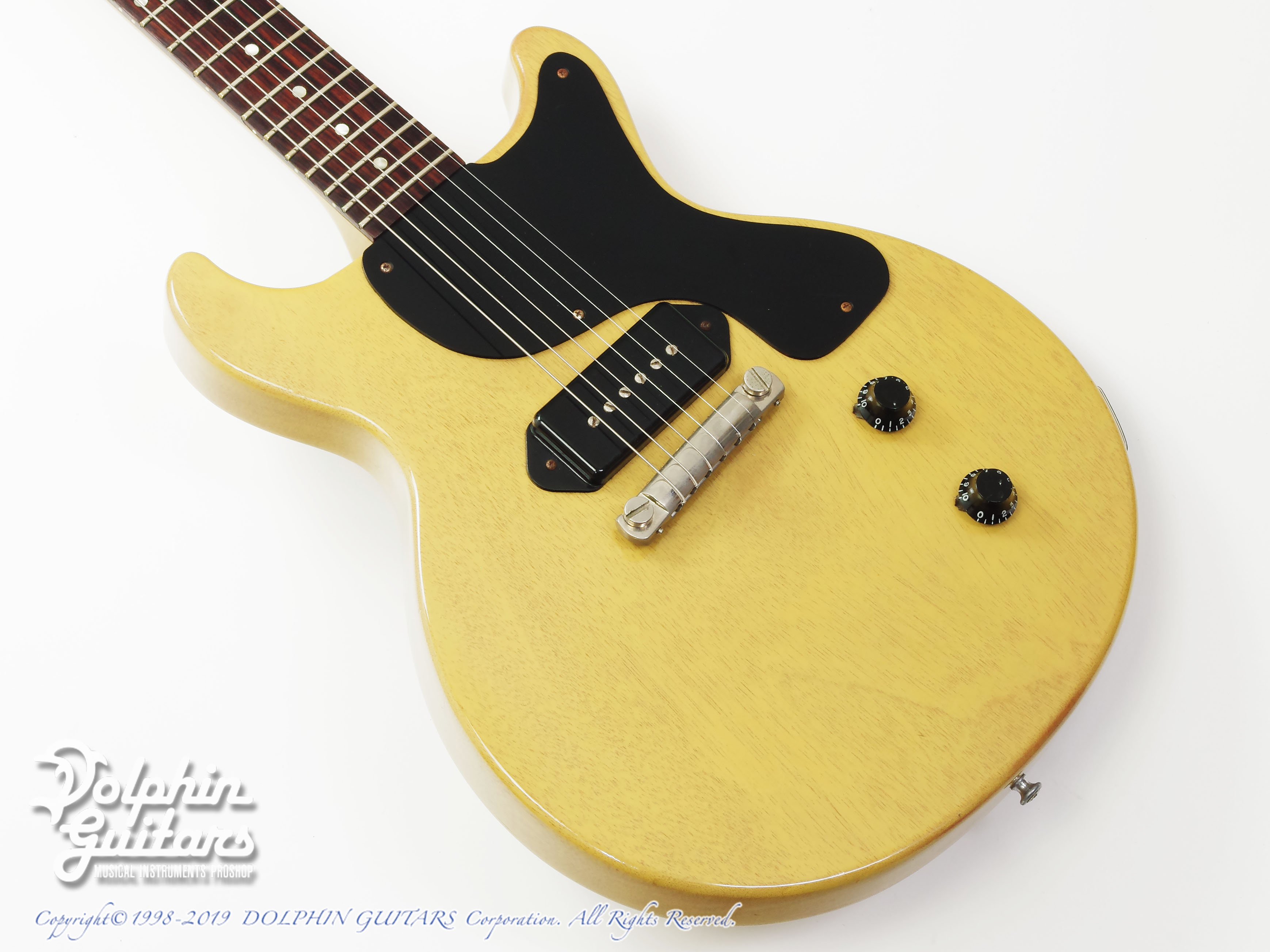 Gibson Custom Shop 1958 Les Paul Junior Double Cutaway (TV Yellow