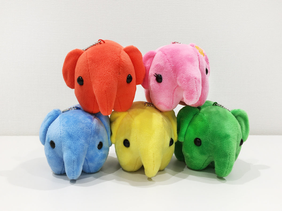 どむぞうくんとなかまたち ボールチェーンぬいぐるみ（5色セット