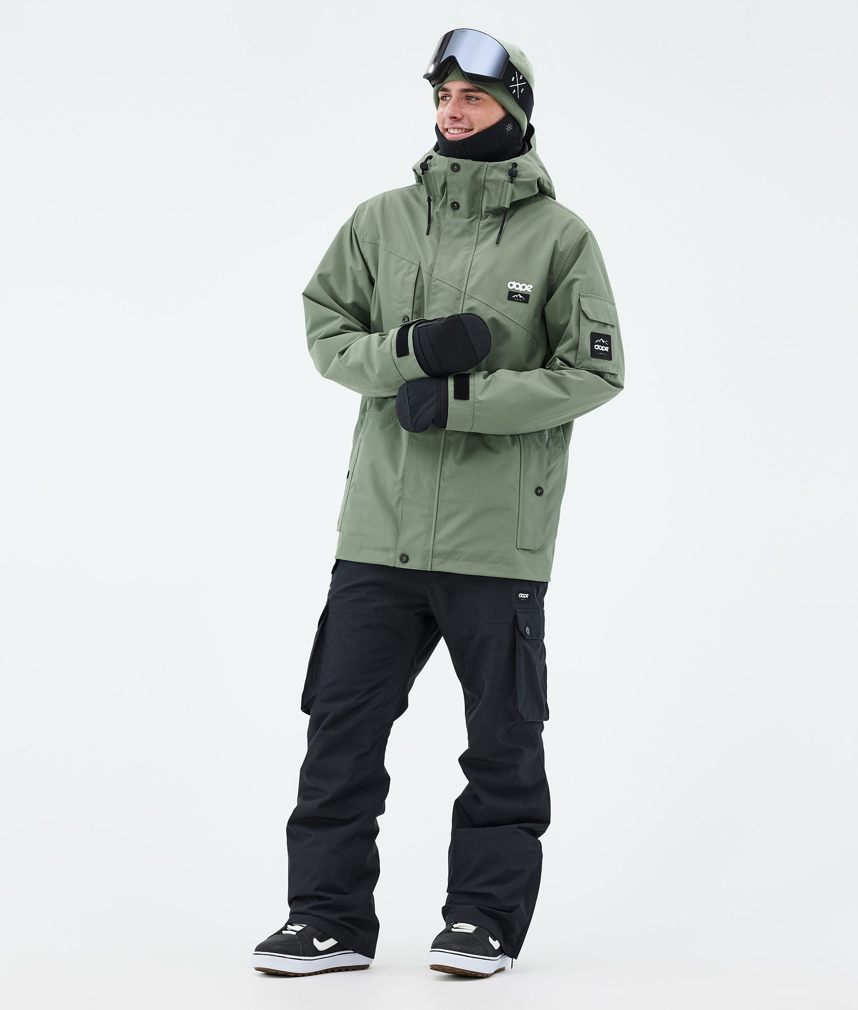 Dope Adept Snowboard Jacket Men Moss Green | Dopesnow.com