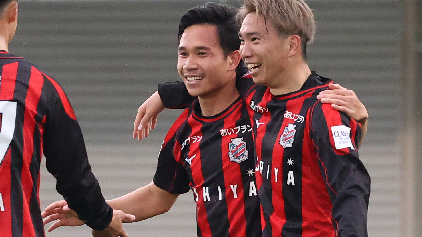 タイの至宝」札幌MFスパチョークがリーグ戦初ゴール 「これから