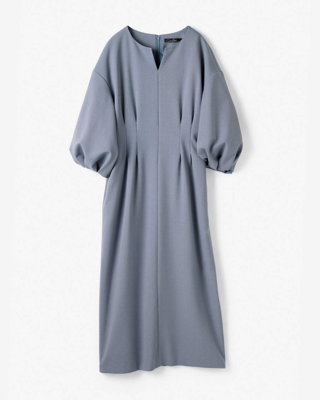 トリニティツイル・キーネックワンピース/DoCLASSE