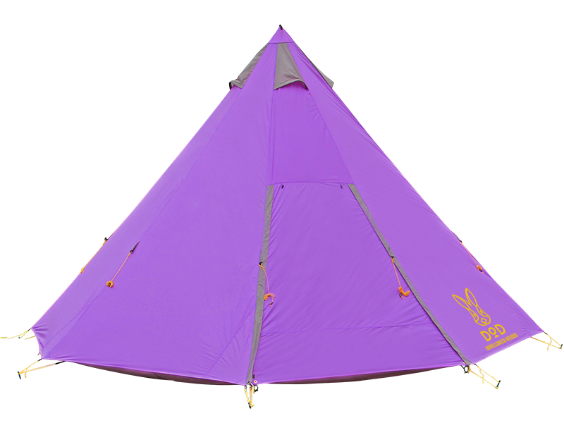 販売終了】ビッグワンポールテント（パープル） - DOD（ディーオー