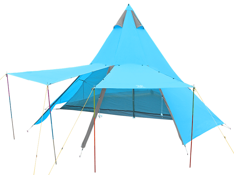 販売終了】2ルームワンポールテント - DOD（ディーオーディー）【公式