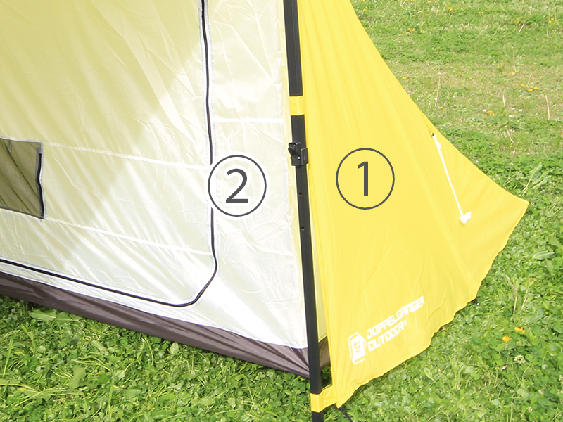 販売終了】1LDKタープ - DOD（ディーオーディー）【公式ブランドサイト】