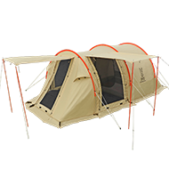 販売終了】カマボコテント2（ベージュ） T5-489 - DOD（ディーオー