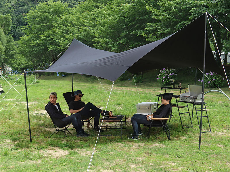 オクラタープ（ブラック）TT8-583-BK - DOD（ディーオーディー）【公式