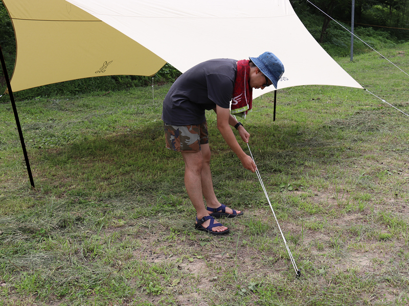 販売終了】ヘーキサタープ（ブラック） TT5-582-BK - DOD（ディーオー