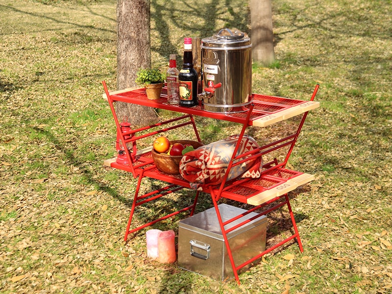 販売終了】カシステーブル TB4-535-RD - DOD（ディーオーディー