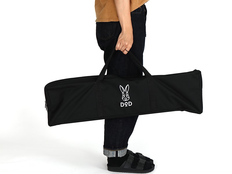 ワイドキャンピングベッド（ブラック） CB1-100-BK - DOD（ディーオー