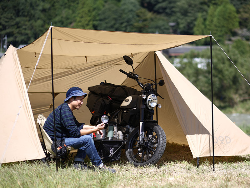 販売終了】ライダーズベース（タン） TT3-587-TN - DOD（ディーオー