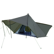 ヤドカリテント（カーキグレー） T6-662-GY - DOD（ディーオーディー