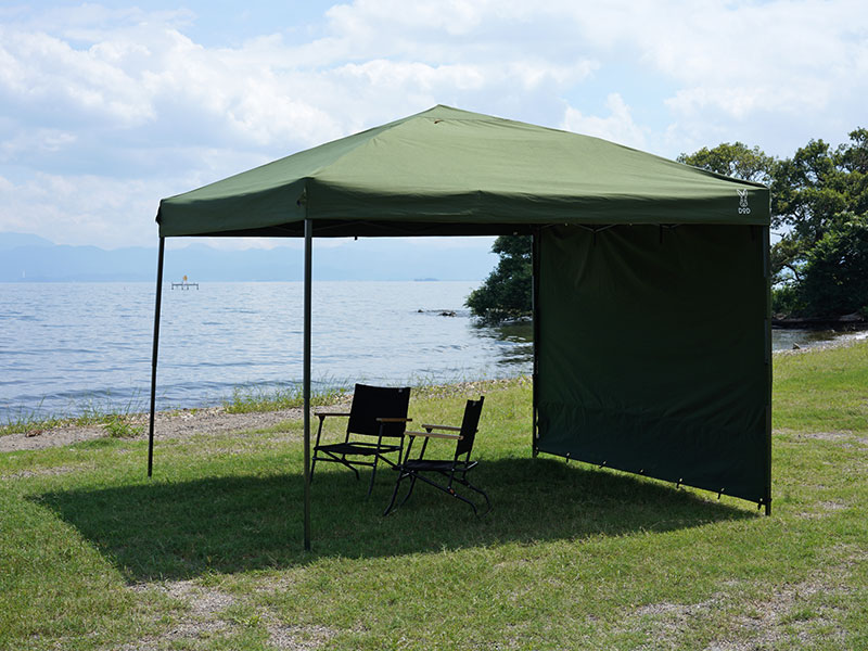 販売終了】TCワンタッチタープL（カーキ） TT8-677-KH - DOD