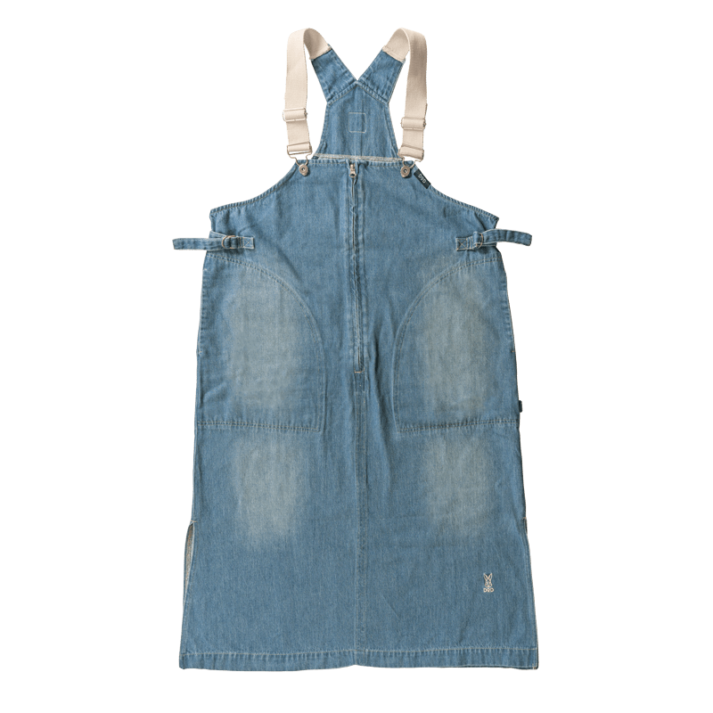 デニム・ジャンスカ（ブルー/ネイビー/キバタキナリ）SK075-BL/NV/NA-F