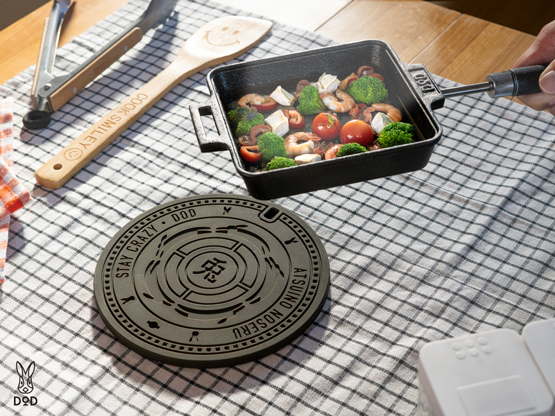 マンホールラバー（ノセル） MH1-104-BK - DOD（ディーオーディー