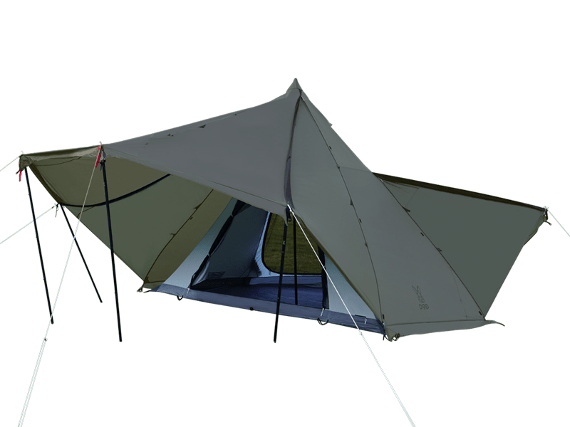 ヤドカリテント（カーキグレー） T6-662-GY - DOD（ディーオーディー