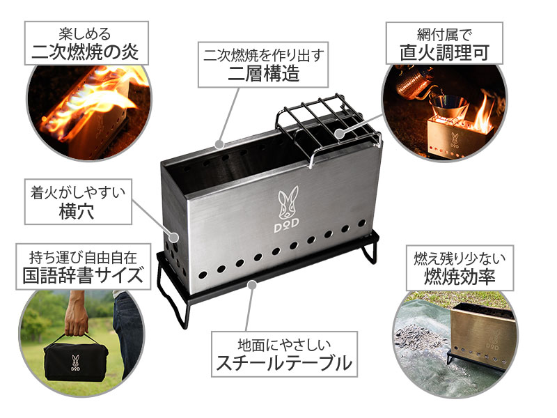 販売終了】ぷちもえファイヤー Q1-760-SL - DOD（ディーオーディー