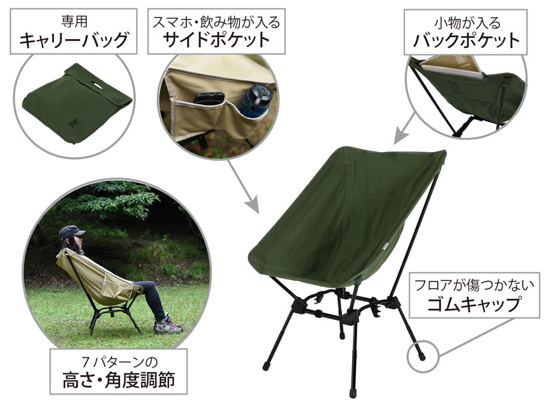 スゴイッス（カーキ） C1-774-KH - DOD（ディーオーディー）【公式