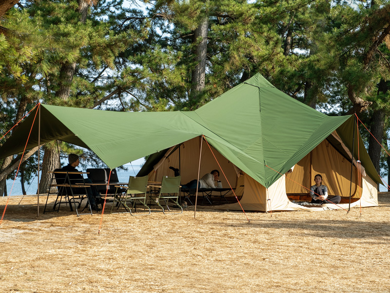 ツクツクベース（カーキ） T8-780-KH - DOD（ディーオーディー）【公式