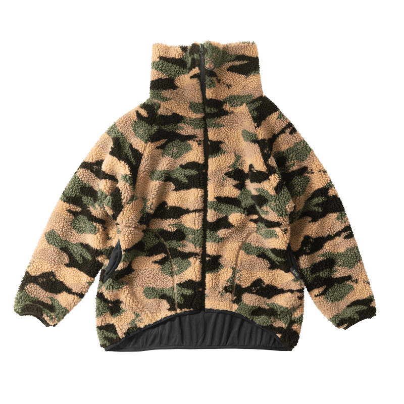 もふぞん（アイボリー/ブラック/ウサカモ柄/グレージュ）JK049-IV/BK