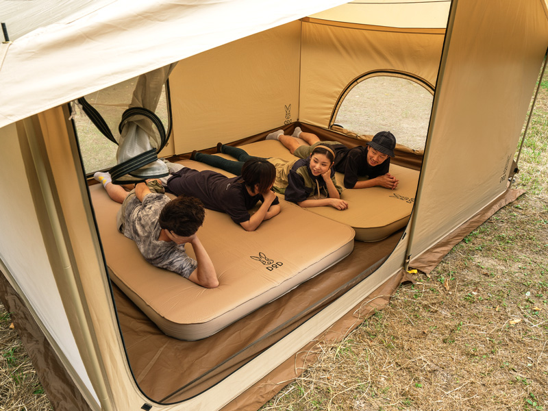 イエテント用フロアシート ZS3-025-BR - DOD（ディーオーディー