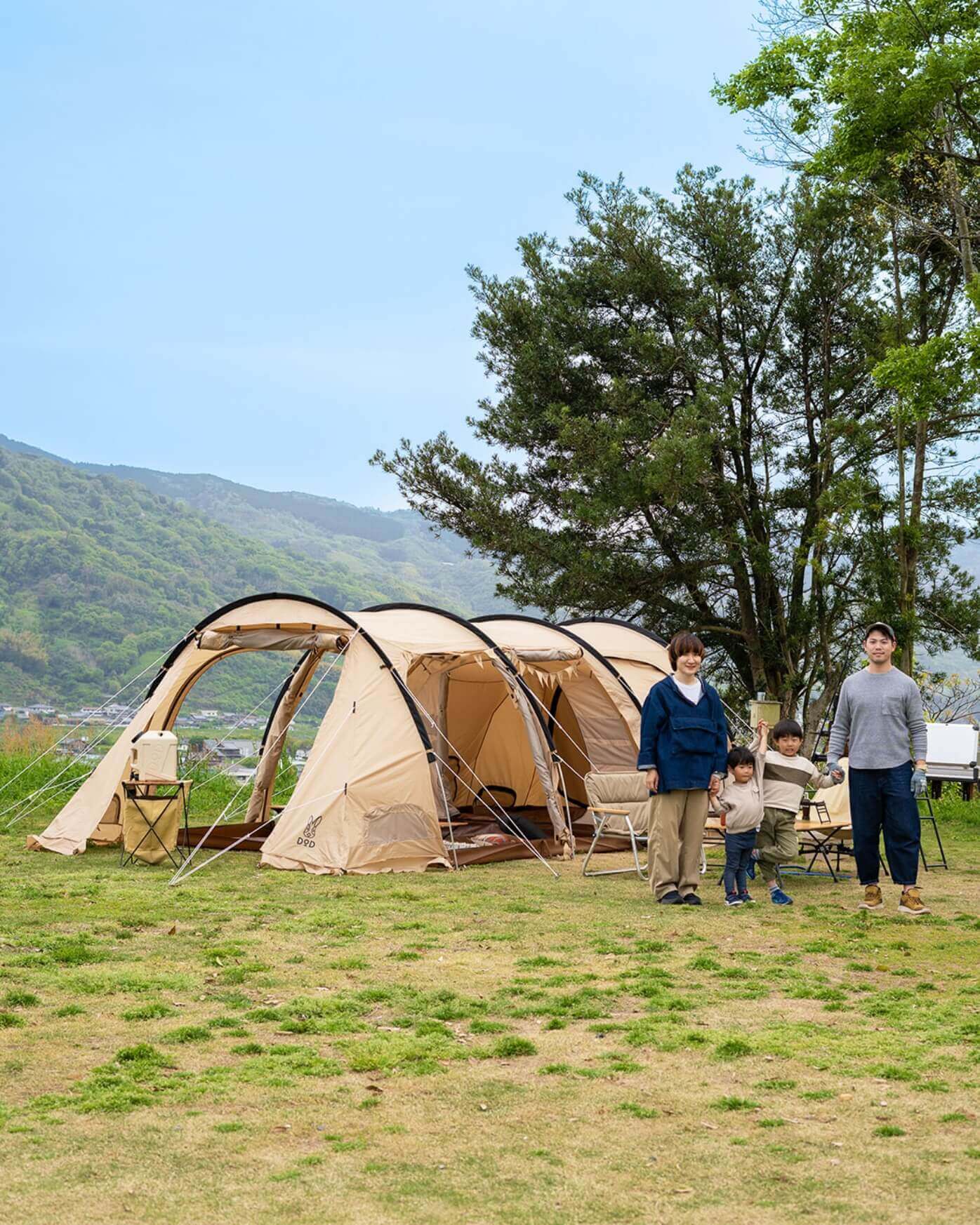 DODの人気ナンバーワンテント「カマボコテントシリーズ」 | DOD