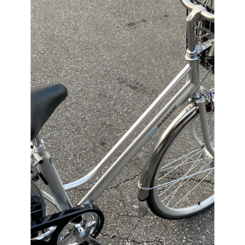 東海店舗受取限定】パンクしない自転車 通学車 27インチ 内装3段