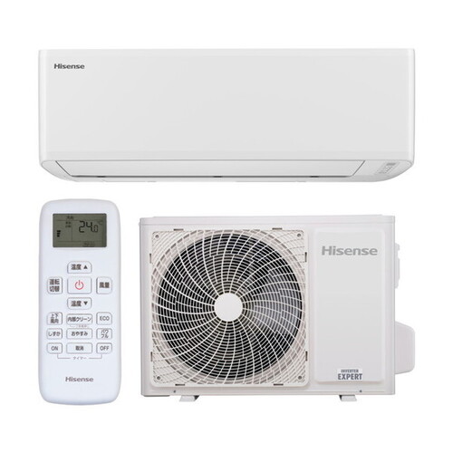 ルームエアコン(単相200V) HA-J40H2-W Hisense エアコン