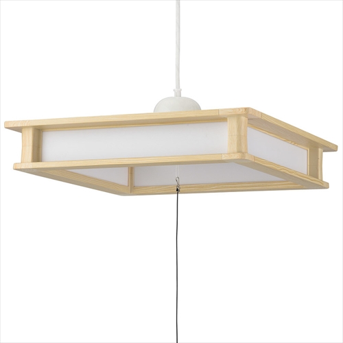 LED和風ペンダントライト 6畳用 昼光色 LT-W32D6G-W1 OHM 照明器具